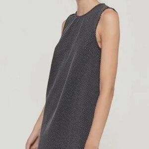 Urban Outfitters Black and White Polka Dot shift Dress